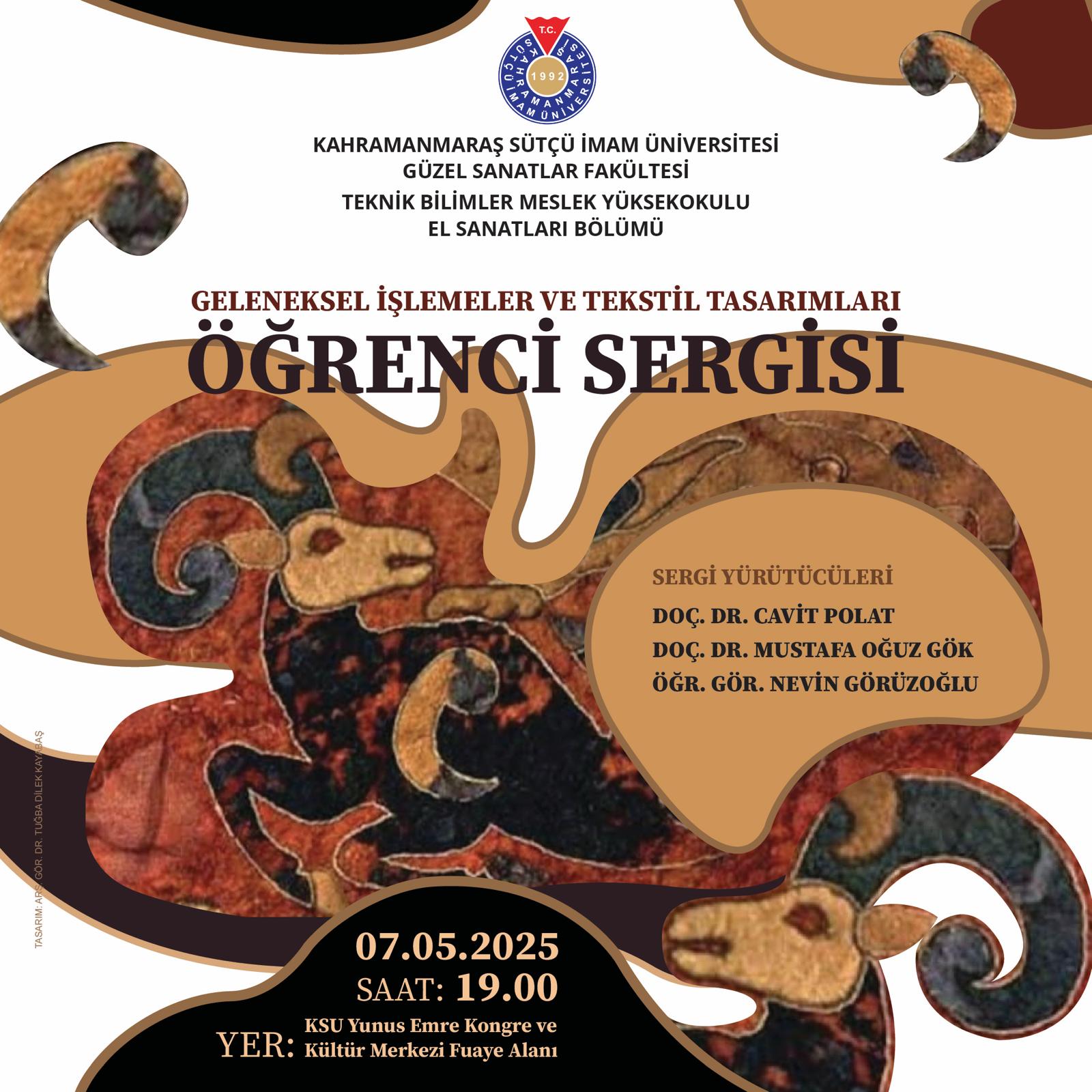 Sergi: Geleneksel İşlemeler ve Tekstil Tasarımları